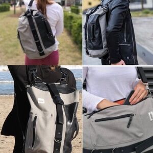 🆕 ANVÄNDA OF
STOCKHOLM MULTI-PURPOSE CANVAS & LEATHER TRAVEL BAG